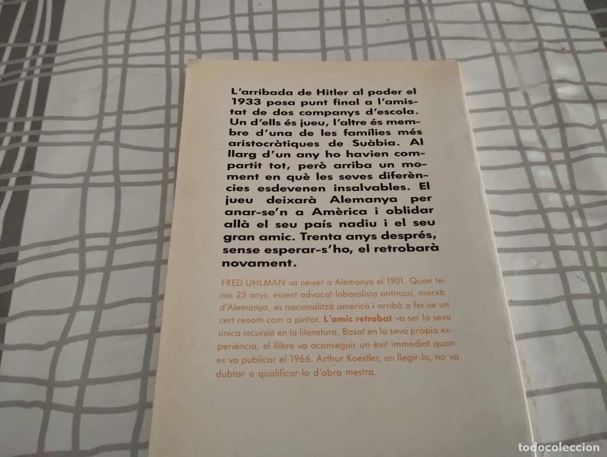 Libros de segunda mano: LAMIC RETROBAT FRED UHLMAN COLUMNA JOVE 1992 - Foto 3