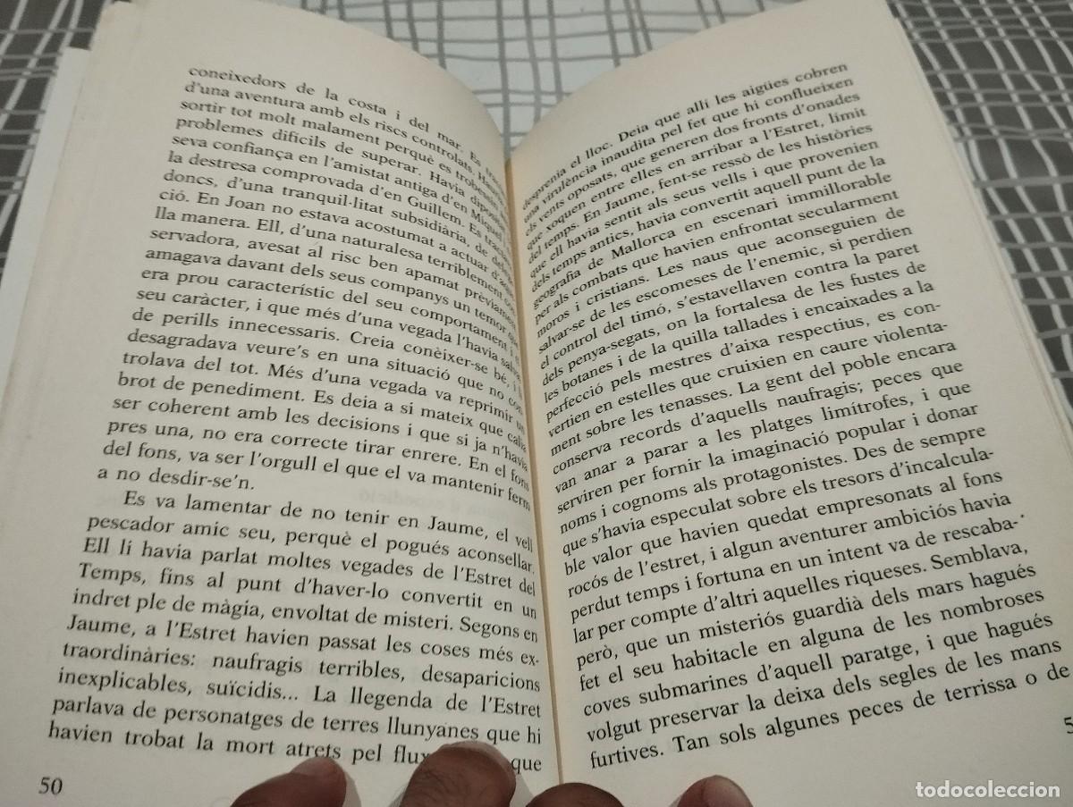 Libros de segunda mano: LESTRET DEL TEMPS PERE PONS I CLAR GRAN ANGULAR 1992 - Foto 2