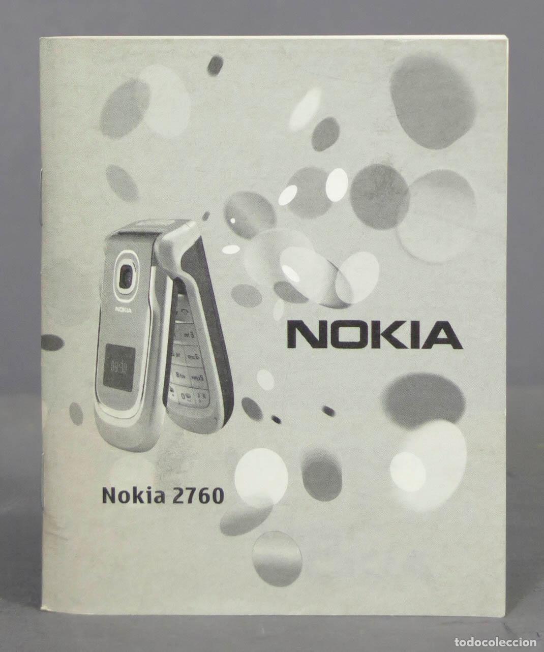Libros de segunda mano: GUIA DE USUARIO. NOKIA 2760 - Foto 1