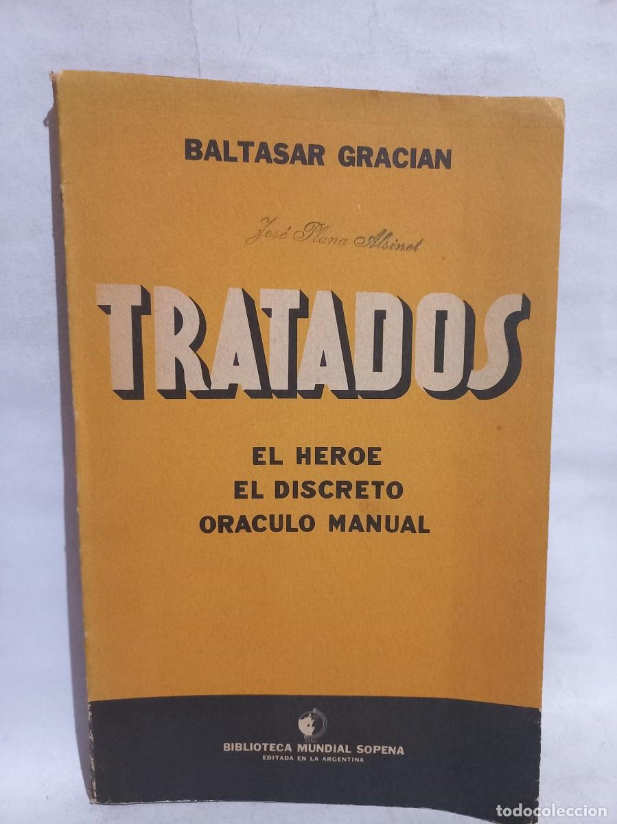 Libros de segunda mano: Baltasar Gracian - Tratados - 1939 - Foto 1