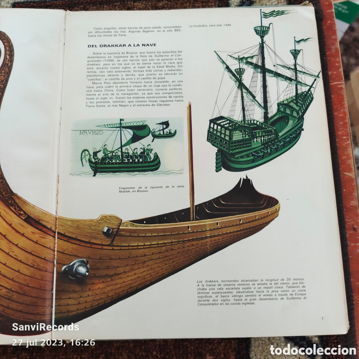 Libros de segunda mano: BARCOS DE HOY (JEAN RIVERAIN) (PLAZA & JANES) - Foto 4