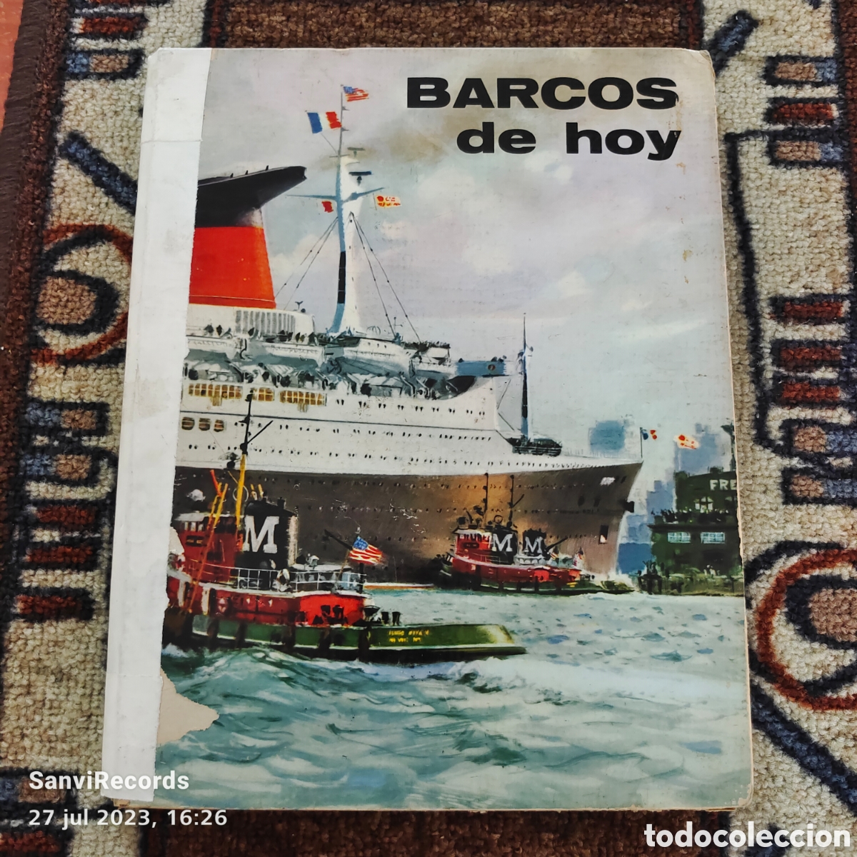 Libros de segunda mano: BARCOS DE HOY (JEAN RIVERAIN) (PLAZA & JANES) - Foto 1