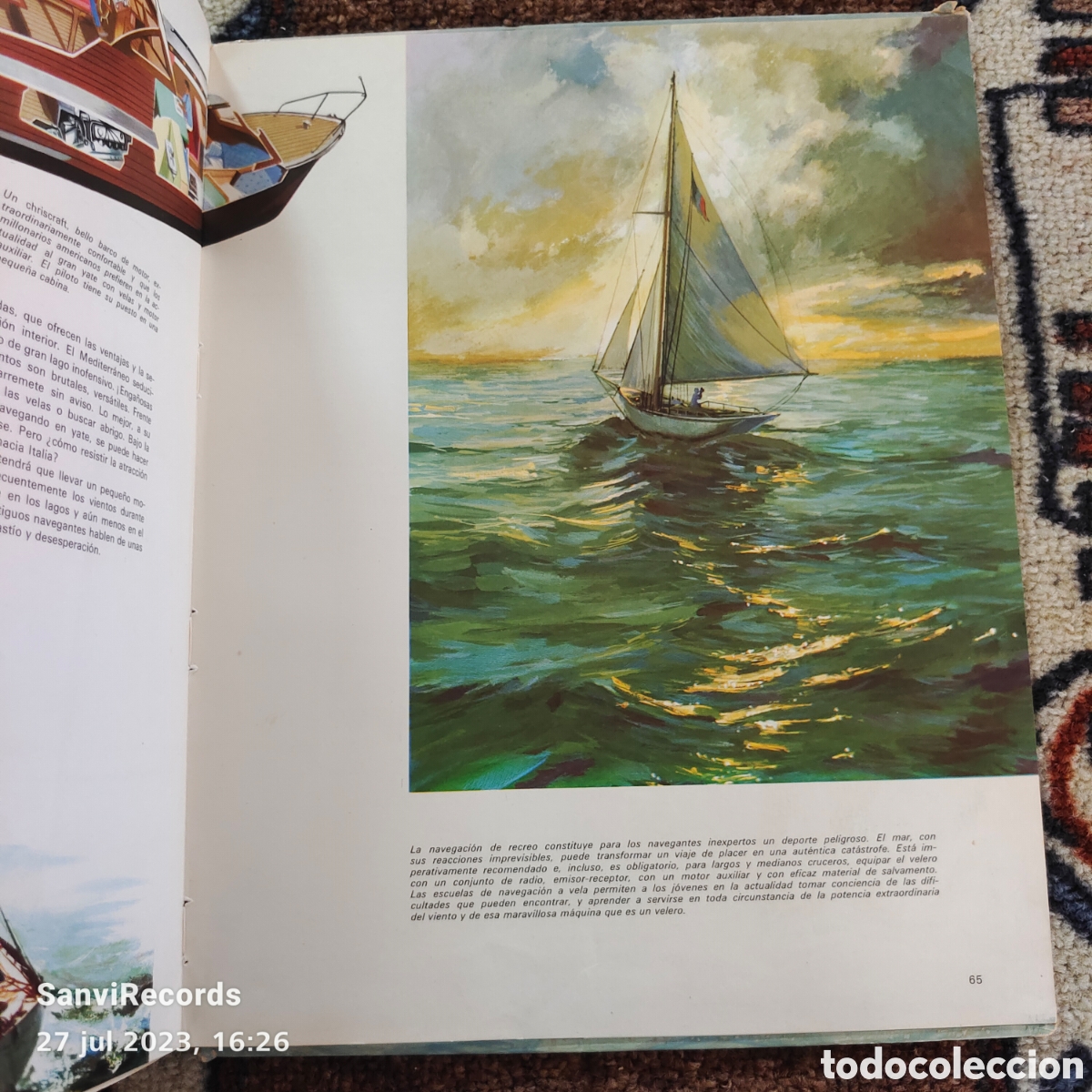 Libros de segunda mano: BARCOS DE HOY (JEAN RIVERAIN) (PLAZA & JANES) - Foto 3