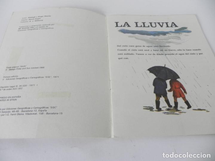 Libros de segunda mano: LA LLUVIA (SHELAGH Y ROGER STACEY) BIBLIOTECA DE CONOCIMIENTOS BASICOS-1971 - 1&ordf; EDICI&Oacute;N - Foto 3