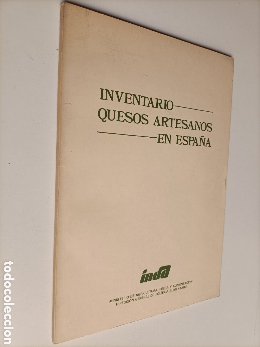 Libros de segunda mano: Inventario quesos artesanos en Espa&ntilde;a .. Ministerio de agricultura agricultura