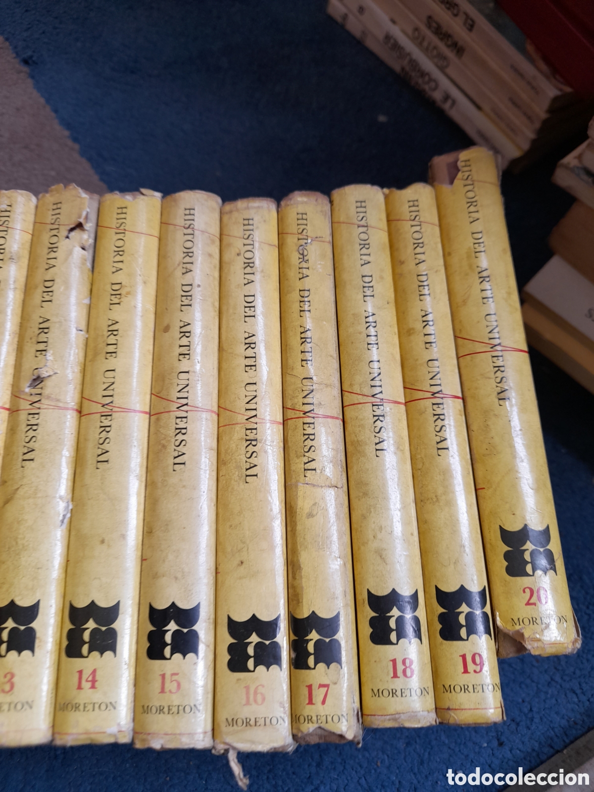 Libros de segunda mano: Historia del arte universal. Moreton. 19 tomos - Foto 4