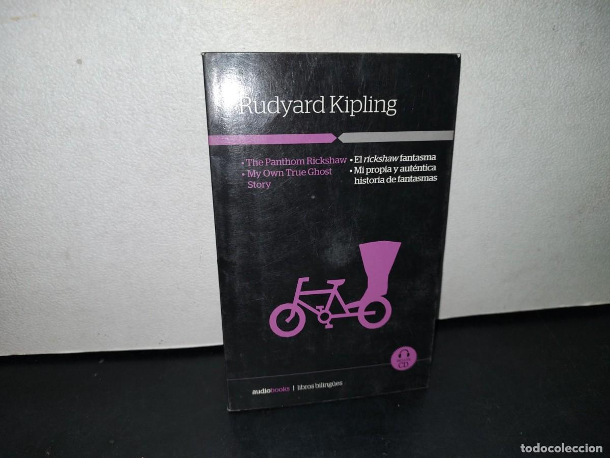 Libros de segunda mano: 43- RUDYARD KIPLING. THE PHANTOM RICKSHAW / EL RICKSHAW FANTASMA. AUDIOBOOKS. LIBROS BILING&Uuml;ES - Foto 1