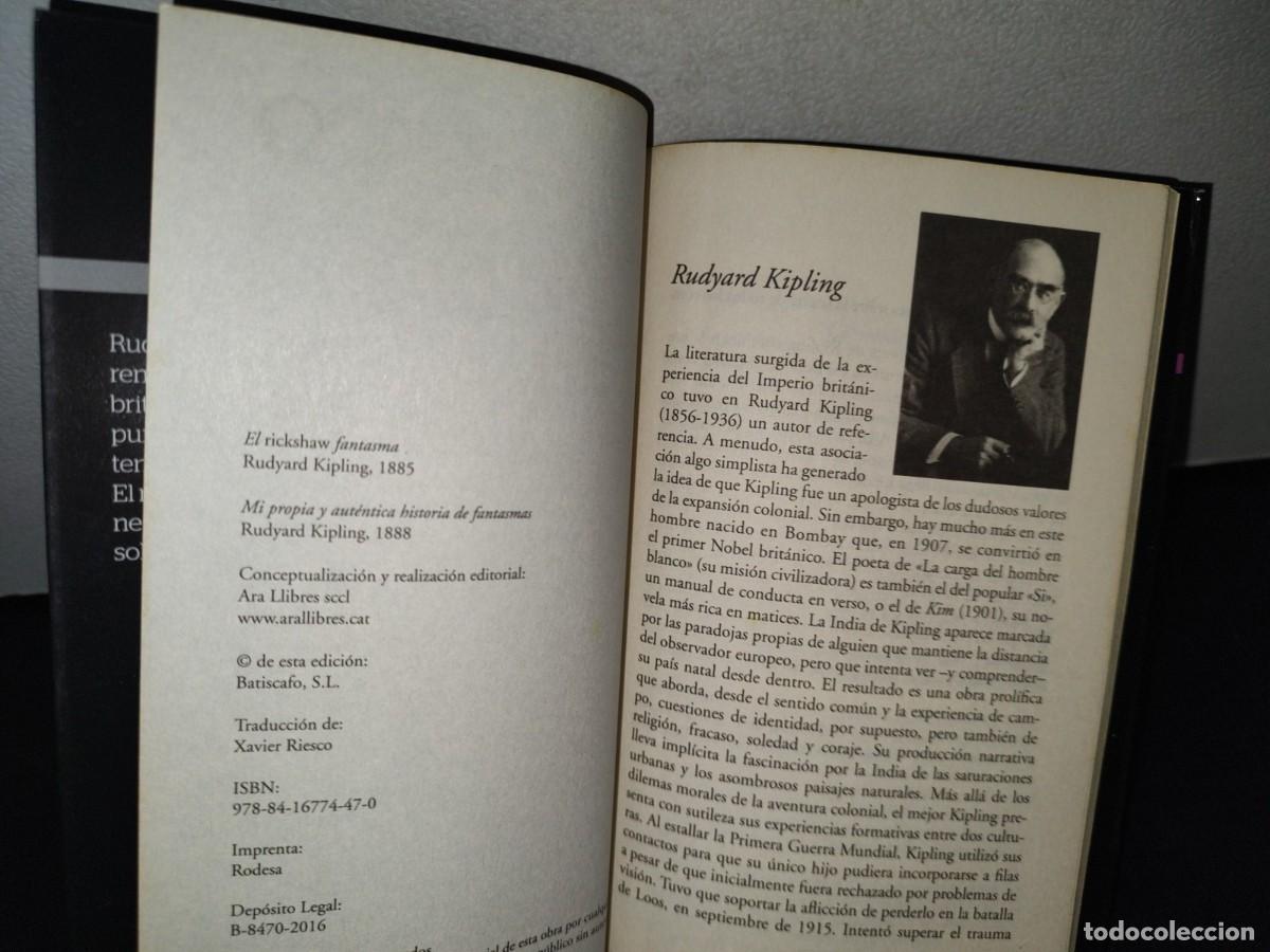 Libros de segunda mano: 43- RUDYARD KIPLING. THE PHANTOM RICKSHAW / EL RICKSHAW FANTASMA. AUDIOBOOKS. LIBROS BILING&Uuml;ES - Foto 6