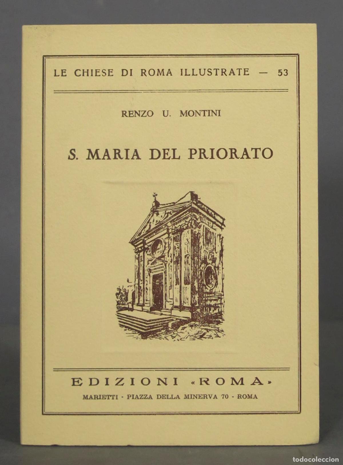 Second hand books: S. Maria del Priorato. Montini Renzo