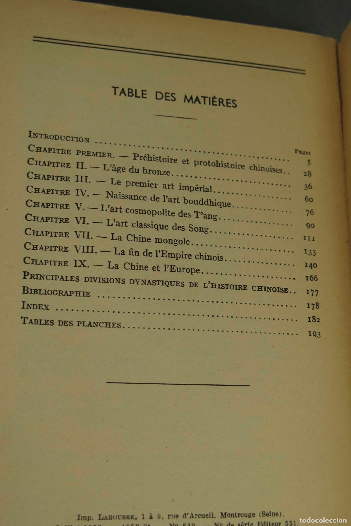Libros de segunda mano: Arts et styles de la chine. Paul-david - Foto 2