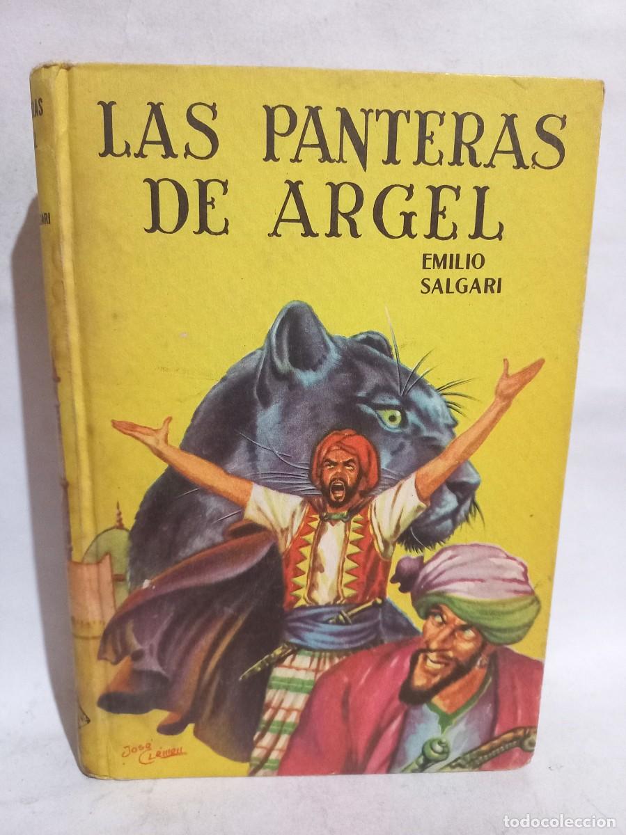 Libros de segunda mano: Emilio Salgari - Las Panteras de Argel - 1955 - Foto 1