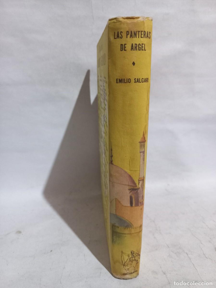 Libros de segunda mano: Emilio Salgari - Las Panteras de Argel - 1955 - Foto 2