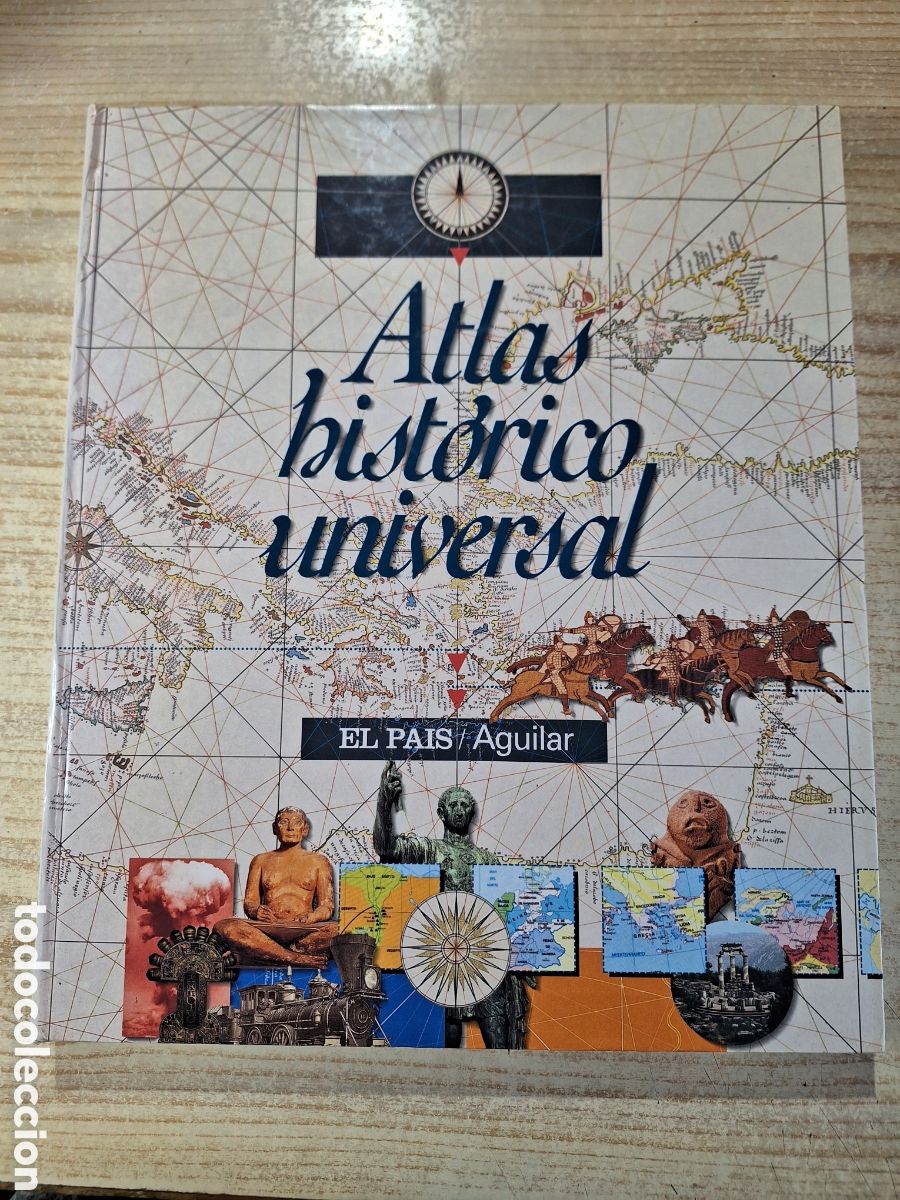 Libros de segunda mano: ATLAS HISTORICO UNIVERSAL EL PAIS AGUILAR - Foto 1