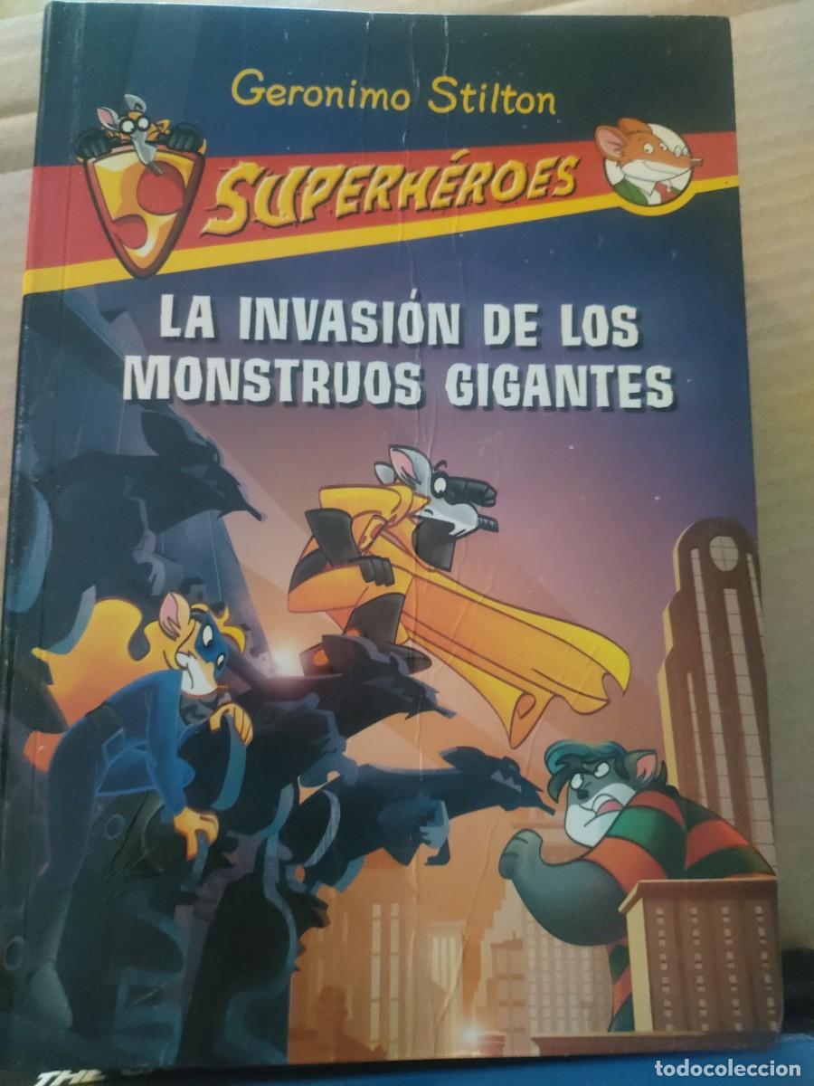 Libros de segunda mano: GERONIMO STILTON - LA INVASION DE LOS MONSTRUOS GIGANTES - Foto 1