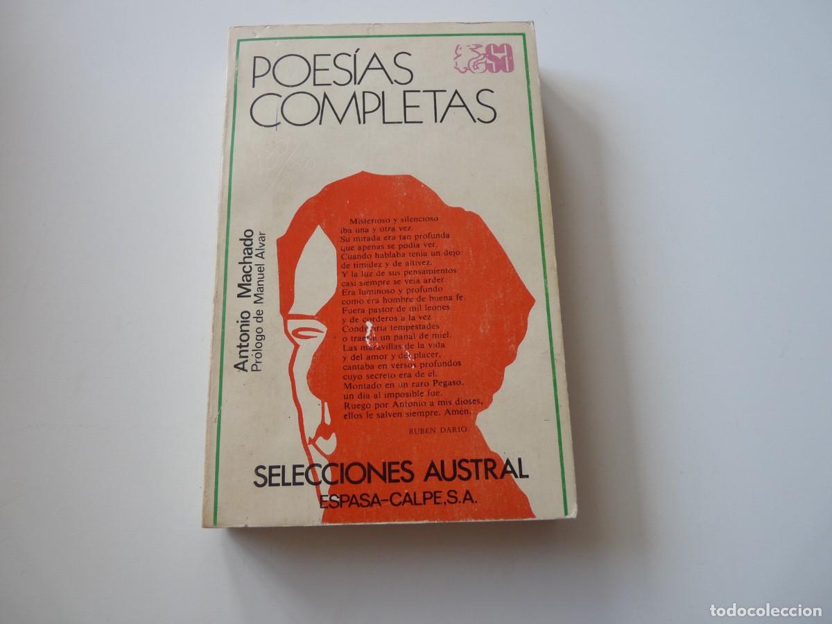 Libros de segunda mano: POES&Iacute;AS COMPLETAS de ANTONIO MACHADO REF: C12 - Foto 1