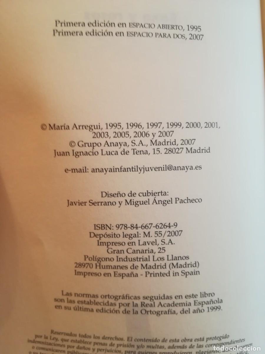 Libros de segunda mano: SAXO Y ROSAS / MARIA ARREGUI / CONS545 / ANAYA - Foto 2