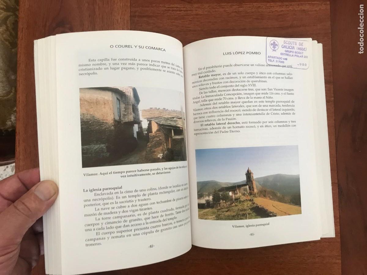 Libros de segunda mano: Luis L&oacute;pez Pombo. O Courel y su Comarca. Lugo, Galicia. - Foto 4