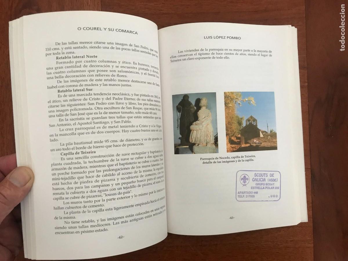 Libros de segunda mano: Luis L&oacute;pez Pombo. O Courel y su Comarca. Lugo, Galicia. - Foto 5