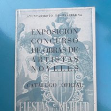 Libros de segunda mano: ANTIGUO LIBRO EXPOSICION CONCURSO - FIESTAS DE LA MERCED - AÑO 1954