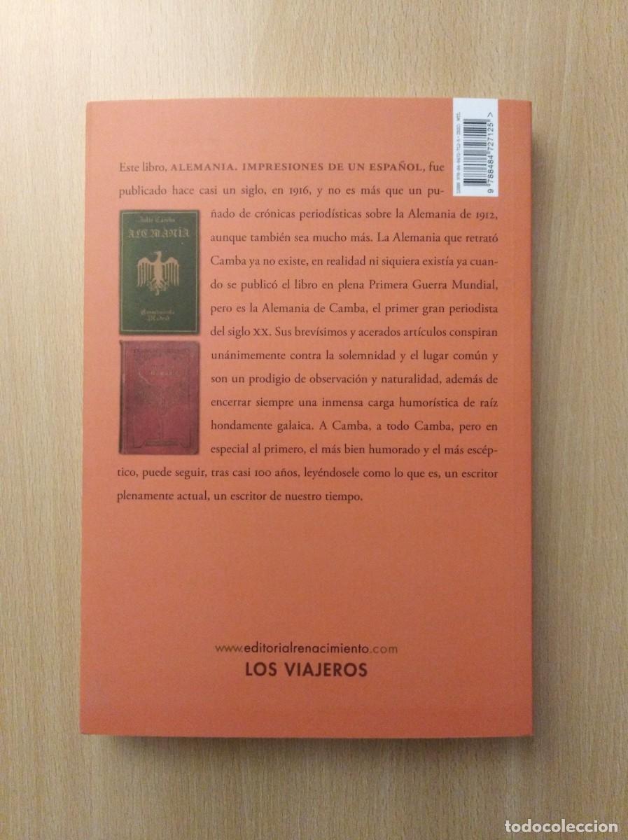 Libros de segunda mano: ALEMANIA. Julio Camba - Foto 4