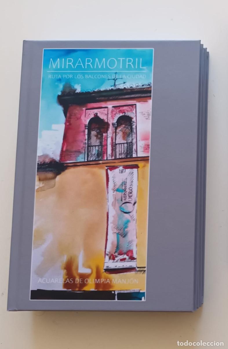 Libros de segunda mano: Mirar Motril, libro de acuarelas de Olimpia manj&oacute;n. Tapa dura. Nuevo