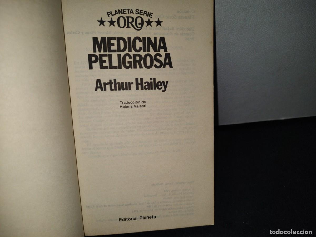 Libros de segunda mano: 45- MEDICINA PELIGROSA - ARTHUR HAILEY - Foto 4