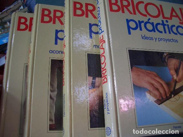 Libros de segunda mano: LOTE 4 TOMOS ENCICLOPEDIA BRICOLAJE PRACTICO - Foto 2