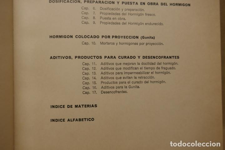 Libros de segunda mano: Hormig&oacute;n y aditivos - NO CONSTA AUTOR - Foto 7