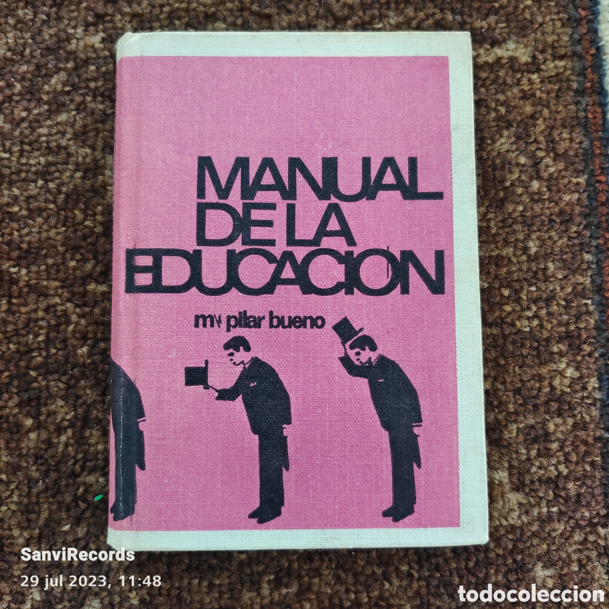 Libros de segunda mano: MANUAL DE LA EDUCACI&Oacute;N (MARIA PILAR BUENO) (EDICIONES RODEGAR) - Foto 1