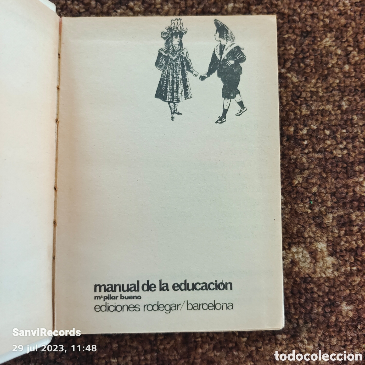 Libros de segunda mano: MANUAL DE LA EDUCACI&Oacute;N (MARIA PILAR BUENO) (EDICIONES RODEGAR) - Foto 2