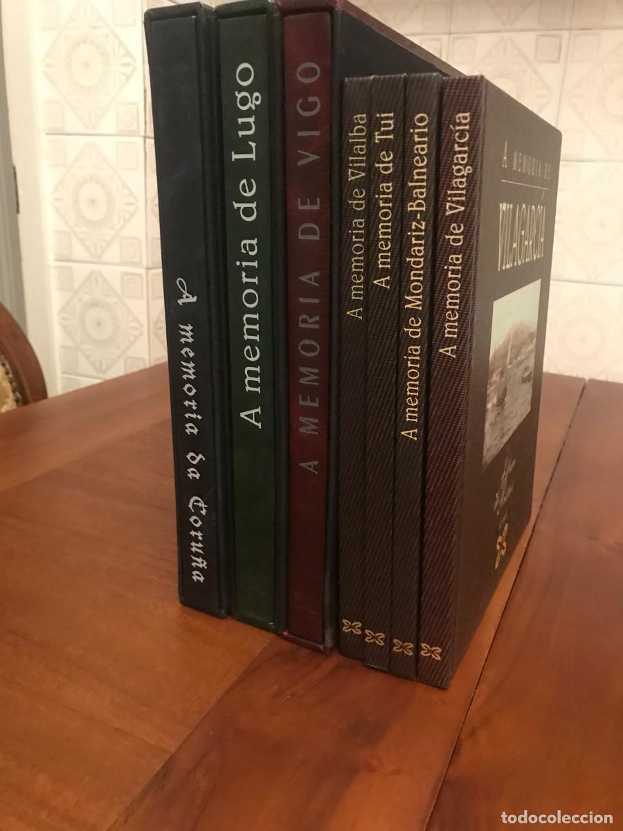 Libri di seconda mano: A Memoria de: A Coru&ntilde;a, Lugo, Vigo, Vilalba, Vilagarcia, Mondariz-Balneario, Tuy Libros de postales