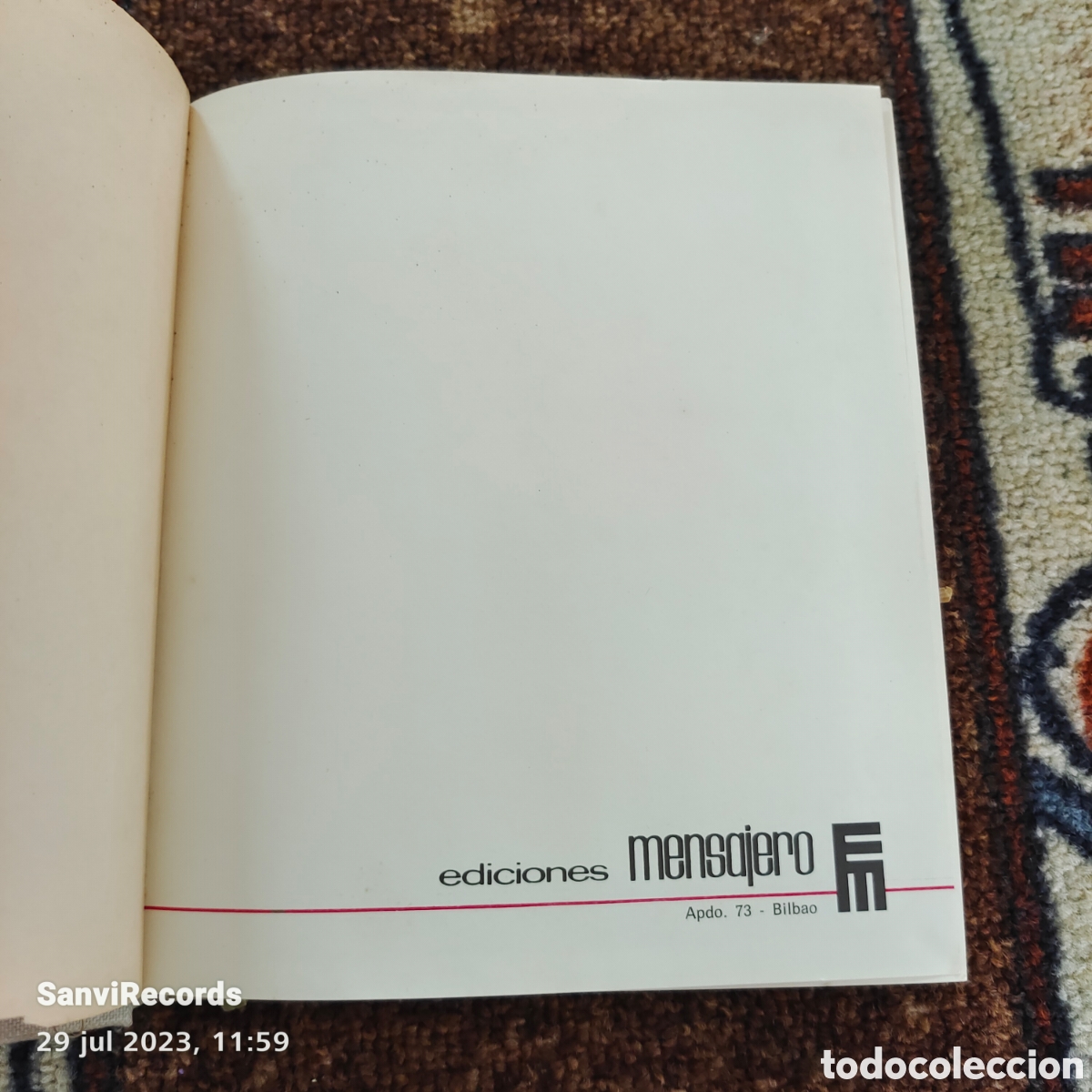 Libros de segunda mano: PADRES E HIJOS (JOSE FORCADA) (EDICIONES MENSAJERO) - Foto 3