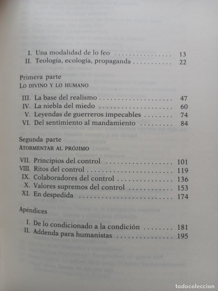 Libros de segunda mano: EL ESP&Iacute;RITU DE LA COMEDIA - ANTONIO ESCOHOTADO - ED. ANAGRAMA - 1997 - Foto 4