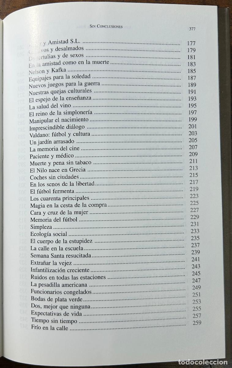 Libros de segunda mano: SIN CONCLUSIONES - ANTONIO &Aacute;LVAREZ DE LA ROSA - 2000 - CANARIAS - Foto 5