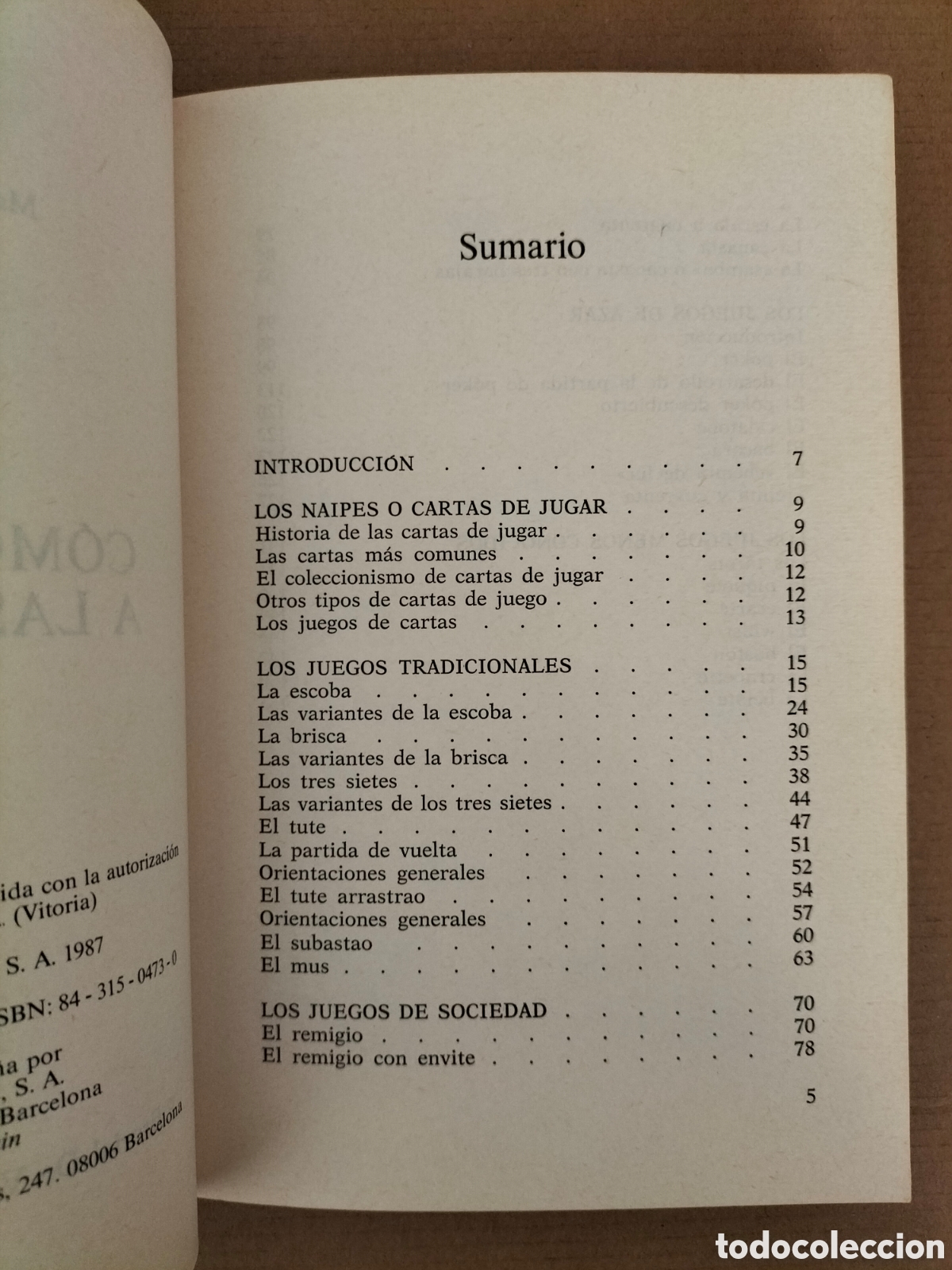 Libros de segunda mano: C&oacute;mo ganar a las cartas. Manual pr&aacute;ctico completo. Manuel Hurtado. Editorial De Vecchi, 1987. Libro - Foto 4