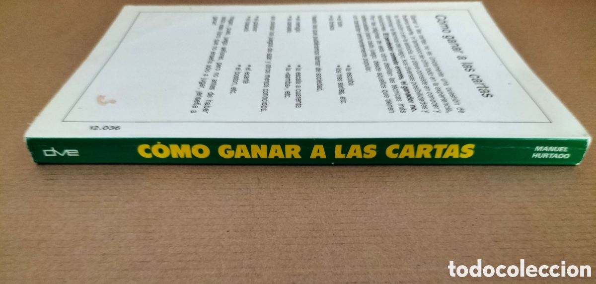 Libros de segunda mano: C&oacute;mo ganar a las cartas. Manual pr&aacute;ctico completo. Manuel Hurtado. Editorial De Vecchi, 1987. Libro - Foto 11