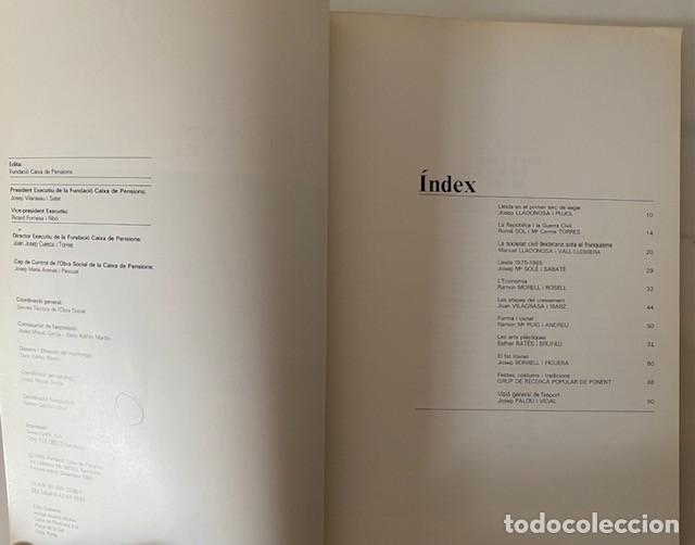 Libros de segunda mano: LLEIDA 1910-1985 75 ANIVERSARI A LLEIDA CAIXA DE PENSIONS - Foto 2