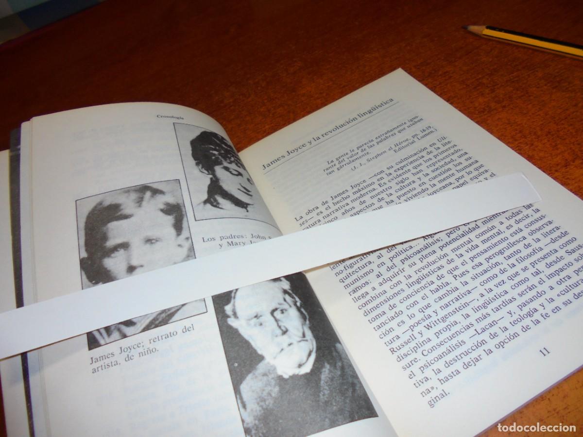 Libros de segunda mano: EL AUTOR Y SU OBRA. JOYCE. PRIMERA EDICI&Oacute;N ABRIL 1982 - Foto 3