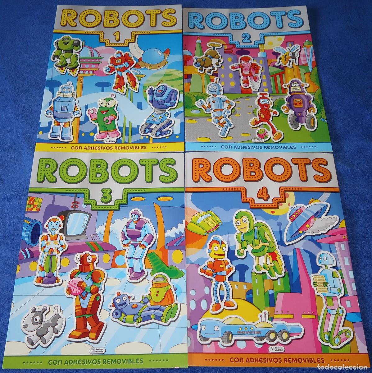 Libros de segunda mano: Robots - Colecci&oacute;n espacial - Ediciones Salda&ntilde;a (2018) &iexcl;Impecables! - Foto 1