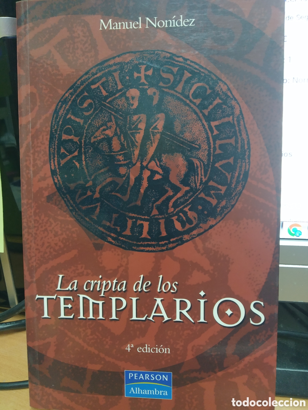 Libros de segunda mano: LA CRIPTA DE LOS TEMPLARIOS.MANUEL NON&Iacute;DEZ - Foto 1