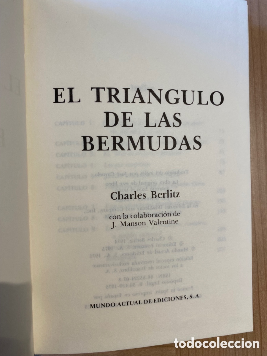 Libros de segunda mano: EL TRI&Aacute;NGULO DE LAS BERMUDAS - Charles Berlitz - Foto 5