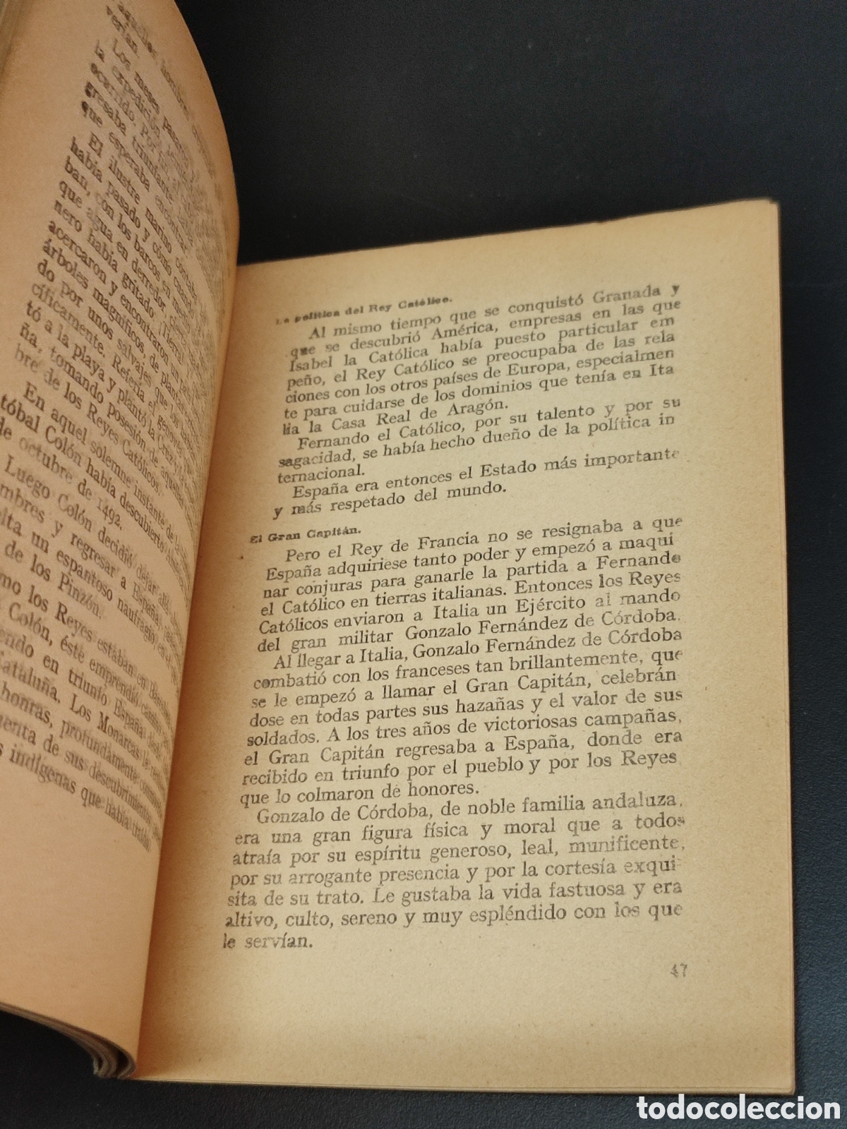 Libros de segunda mano: Manual de la historia de Espa&ntilde;a 1939 Instituto de Espa&ntilde;a - Foto 2