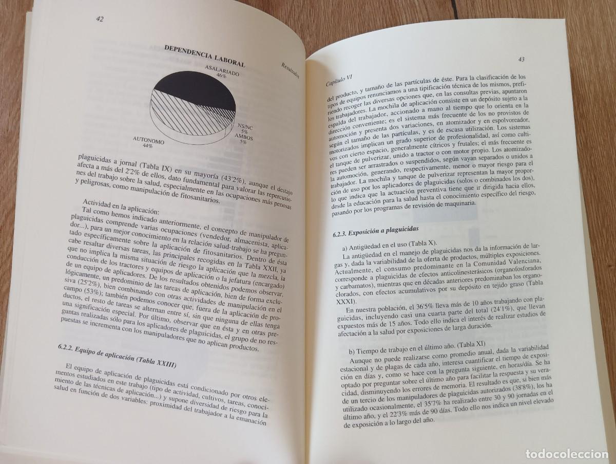 Libros de segunda mano: Condiciones de trabajo en la manipulaci&oacute;n de plaguicidas - Foto 4