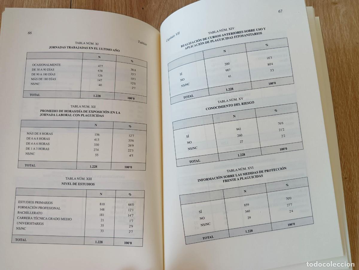 Libros de segunda mano: Condiciones de trabajo en la manipulaci&oacute;n de plaguicidas - Foto 5