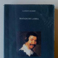 Libros de segunda mano: TRATADO DE LA RISA. LAURENT JOUBERT