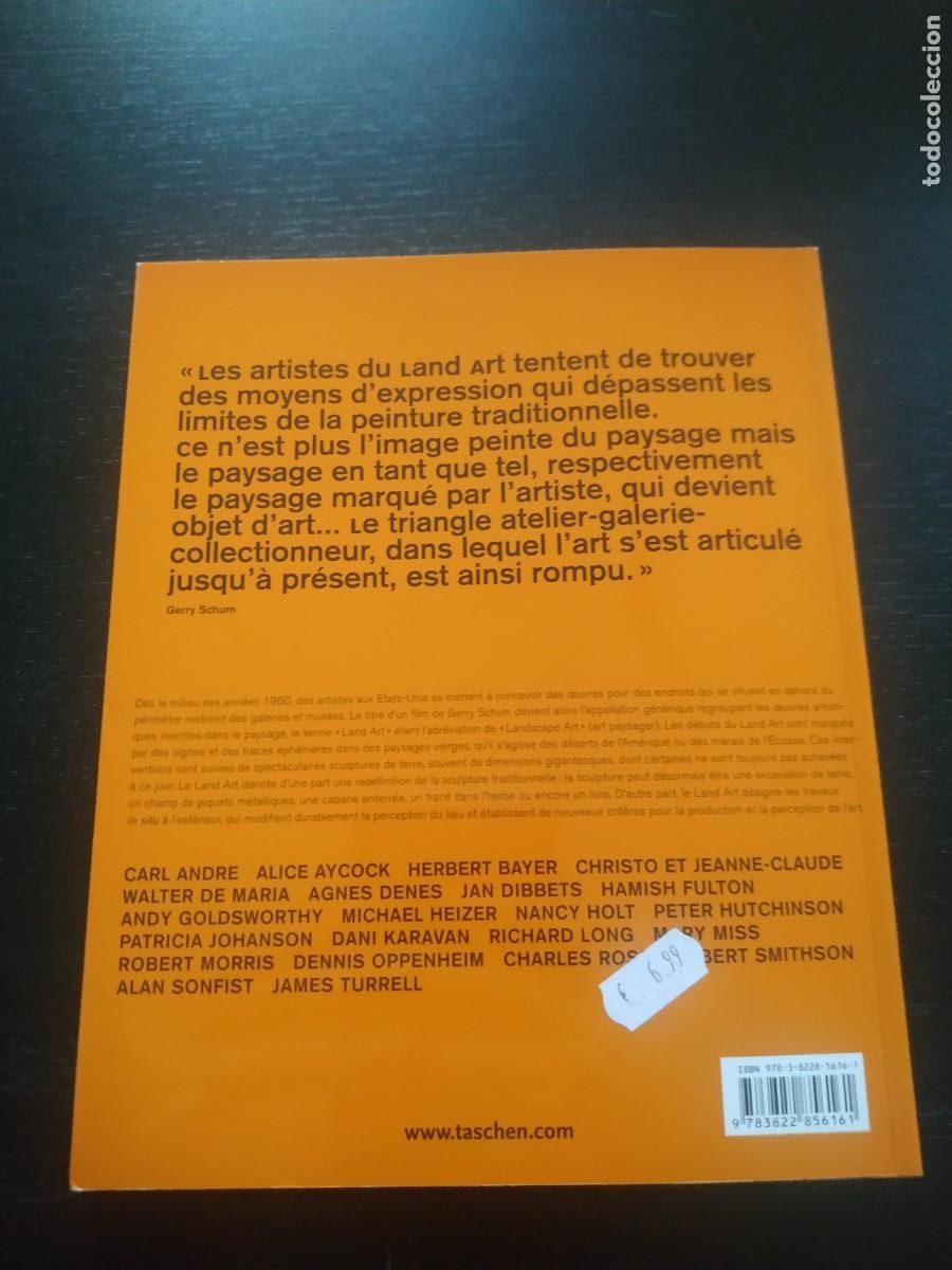 Libros de segunda mano: Land art - Michael Lailach. Taschen. Franc&eacute;s. - Foto 2