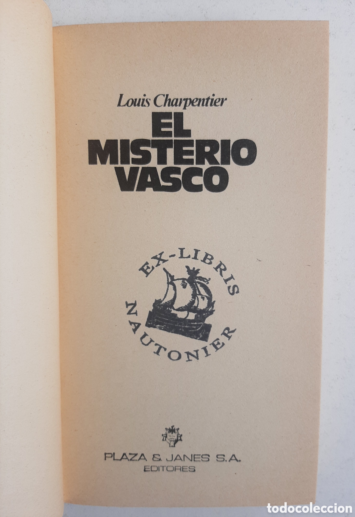 louis charpentier - misterio vasco importantes revelaciones origen -  Iberlibro