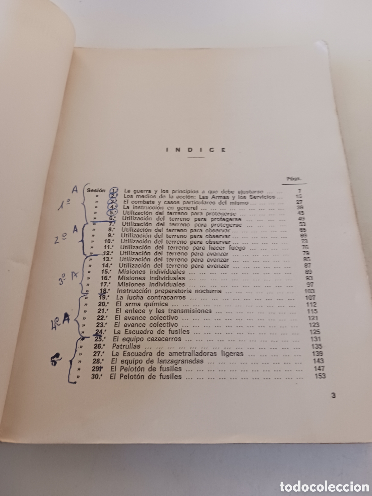Libros de segunda mano: Gui&oacute;n T&aacute;ctica Instrucci&oacute;n militar escala complemento 1973 - Foto 3