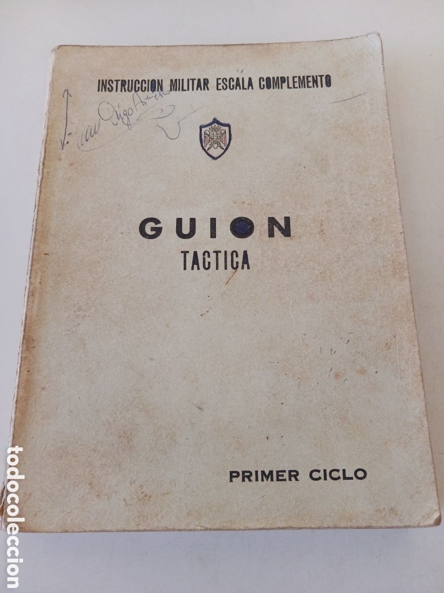 Libros de segunda mano: Gui&oacute;n T&aacute;ctica Instrucci&oacute;n militar escala complemento 1973 - Foto 1
