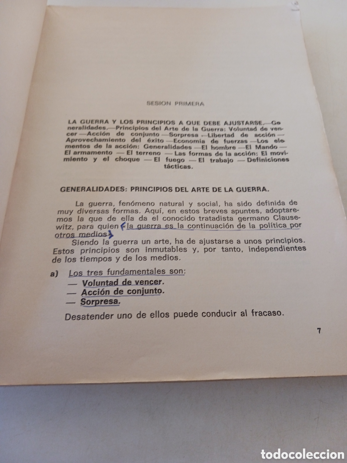 Libros de segunda mano: Gui&oacute;n T&aacute;ctica Instrucci&oacute;n militar escala complemento 1973 - Foto 5